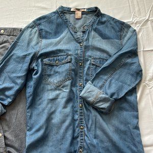 Chambray Women's Top